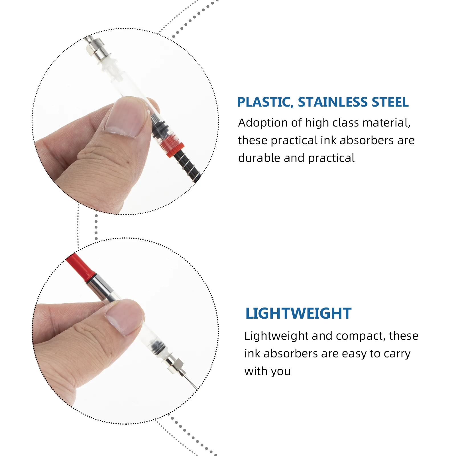 9pcs Fountain Converter Refill Tube Spring Filler Absorber For School Office Reusable Pen Ink Absorber Fountain Pen Accessories
9pcs Fountain Converter Refill Tube Spring Filler Absorber For School Office Reusable Pen Ink Absorber Fountain Pen Accessories