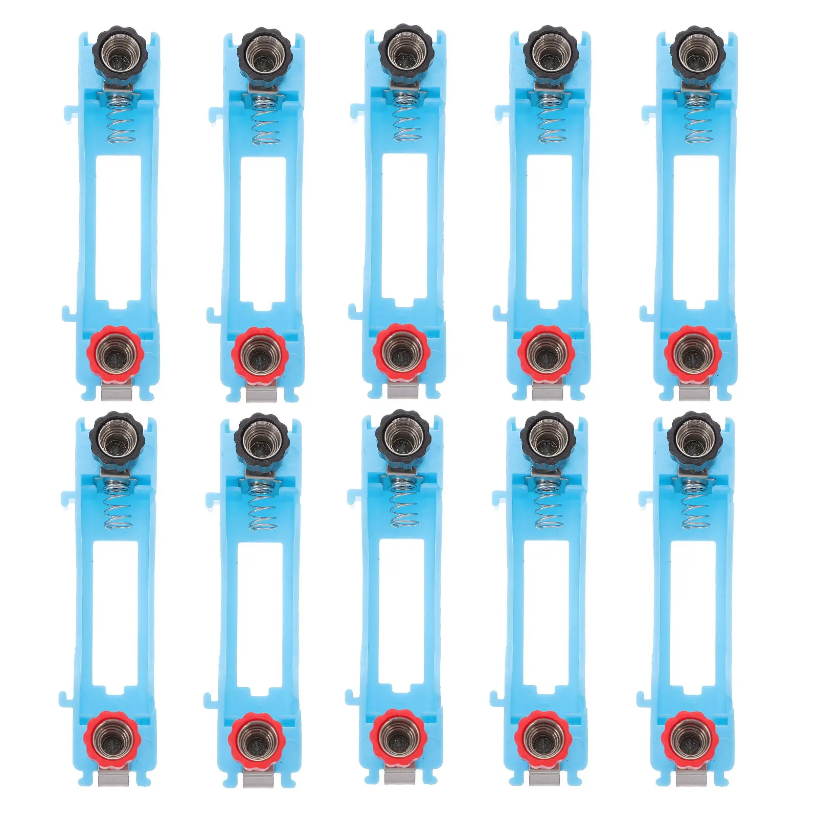 10Pcs Physics Battery Holder Stable Experimental Electrical Laboratory Equipment Teaching Circuit Tools for School Home
10Pcs Physics Battery Holder Stable Experimental Electrical Laboratory Equipment Teaching Circuit Tools for School Home