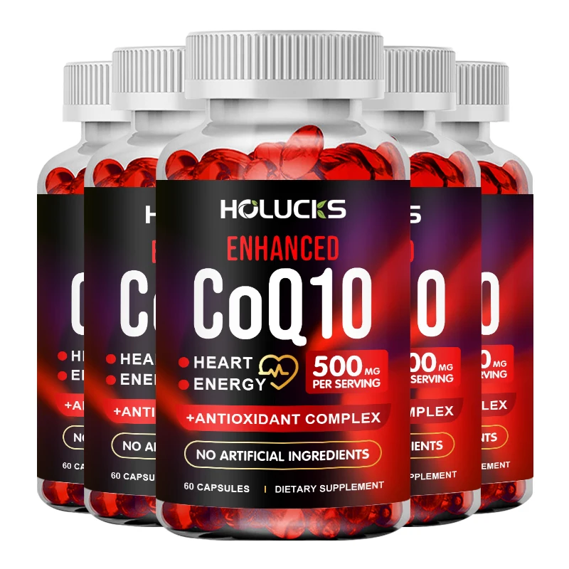 Coenzyme Q10 Supplement with Citrus Bergamot, Supports Circulatory Health, Antioxidant Protection, Energy Boost & Aging Defense
Coenzyme Q10 Supplement with Citrus Bergamot, Supports Circulatory Health, Antioxidant Protection, Energy Boost & Aging Defense