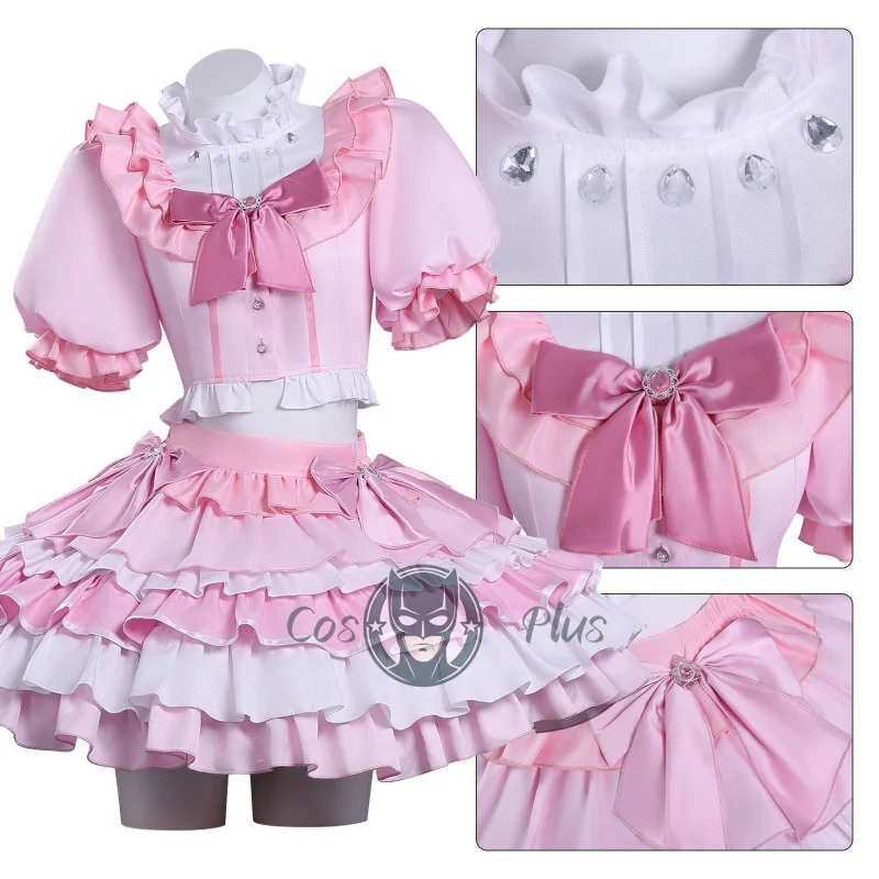 Kaname Madoka Puella Magi Madoka Magica Cosplay Costume Girls Sweet Lolita Cake Dress Uniform Halloween Carnival Party Outfit
Kaname Madoka Puella Magi Madoka Magica Cosplay Costume Girls Sweet Lolita Cake Dress Uniform Halloween Carnival Party Outfit