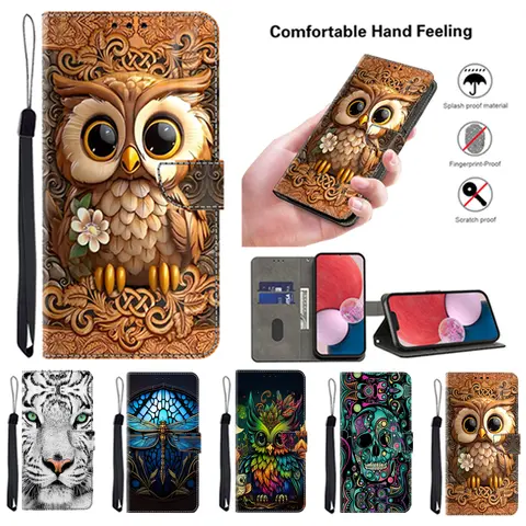 Magnetic Flip Leather Cover Wallet Case For iPhone 16e 16 15 14 13 12 11 X Xr Xs 8 7 6 Se2 Se3 2022/20 Mini Pro Max Plus
