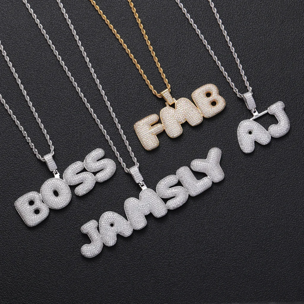 Hip-hop bubble letter pendants 925 sterling silver mosane diamond custom jewelry for men and women hip-hop pendants
Hip-hop bubble letter pendants 925 sterling silver mosane diamond custom jewelry for men and women hip-hop pendants