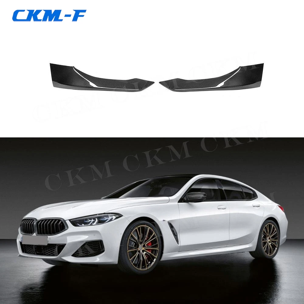 Real Carbon Fiber Front Lip Splitters For BMW 8 Series G14 G15 G16 2020 + Car Front Bumper Side Guard
Real Carbon Fiber Front Lip Splitters For BMW 8 Series G14 G15 G16 2020 + Car Front Bumper Side Guard