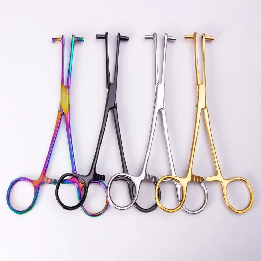 Body Jewelry Tool Stainless Steel Piercing Clamp Body Piercing Piercing Tools Disposable Professional Tool Tweezers
Body Jewelry Tool Stainless Steel Piercing Clamp Body Piercing Piercing Tools Disposable Professional Tool Tweezers