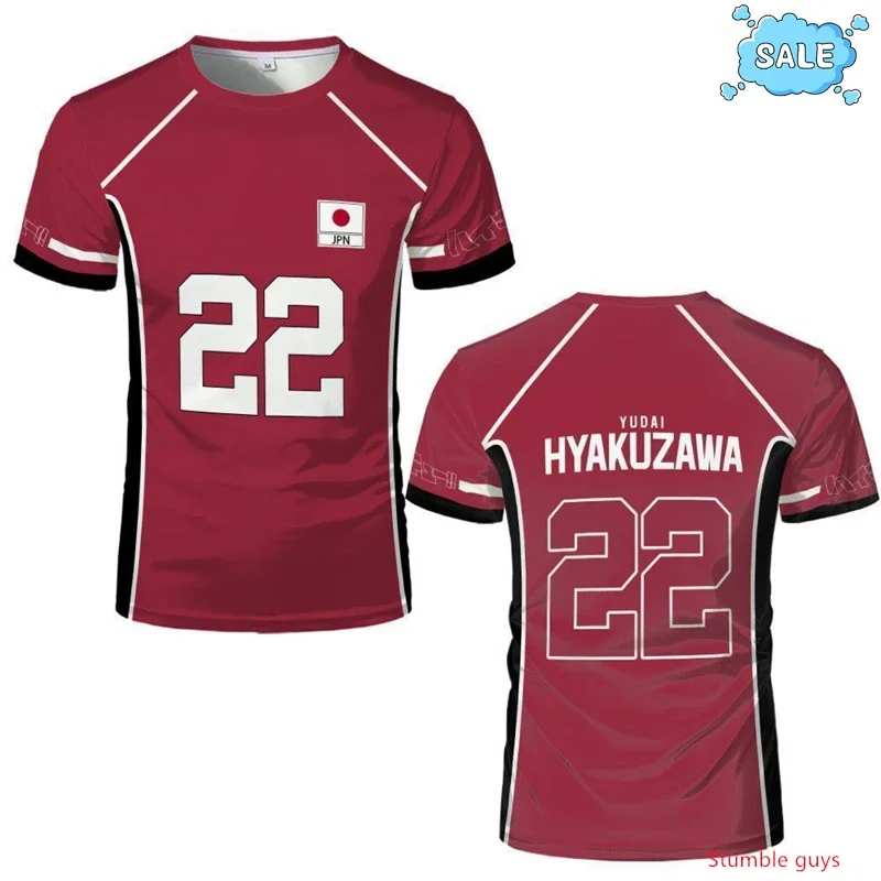 Haikyuu Nekoma Volleyball Uniform Cosplay T-shirt Anime Kuroo Tetsurou Kozume Men Sportswear Short Sleeve Kids Boys Clothes Tee
Haikyuu Nekoma Volleyball Uniform Cosplay T-shirt Anime Kuroo Tetsurou Kozume Men Sportswear Short Sleeve Kids Boys Clothes Tee