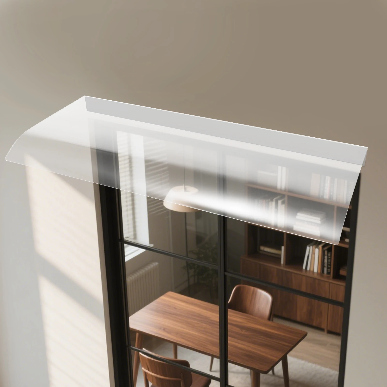 Навес для окна 40x80 см, водонепроницаемый и УФ-стойкий, для веранды, патио, входной двери - поликарбонатный навес от дождя и снега
Навес для окна 40x80 см, водонепроницаемый и УФ-стойкий, для веранды, патио, входной двери - поликарбонатный навес от дождя и снега