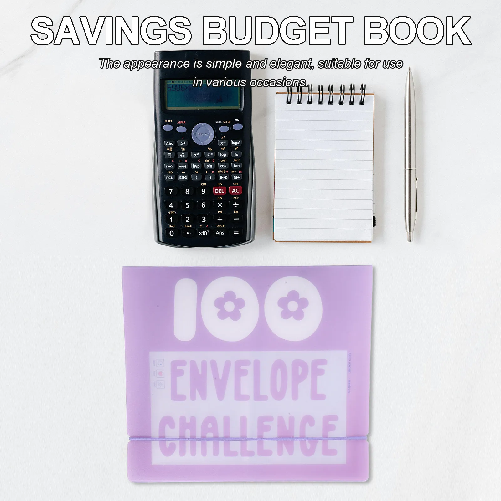 Cash Savings Challenge Binder Large Capacity PVC Budget Binder 100 Pockets for Saving Challenge Budget Repayment Special
Cash Savings Challenge Binder Large Capacity PVC Budget Binder 100 Pockets for Saving Challenge Budget Repayment Special
