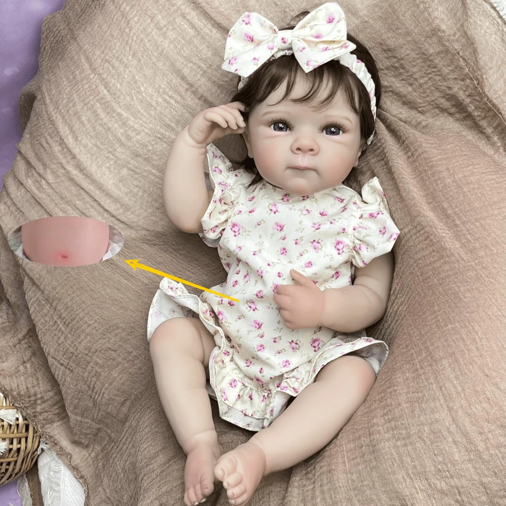 BZDOLL 18 Inch 45CM Full Vinyl Reborn Baby Doll, Handmade Gift for Kids Bathe Dress Up Play House Toy
BZDOLL 18 Inch 45CM Full Vinyl Reborn Baby Doll, Handmade Gift for Kids Bathe Dress Up Play House Toy