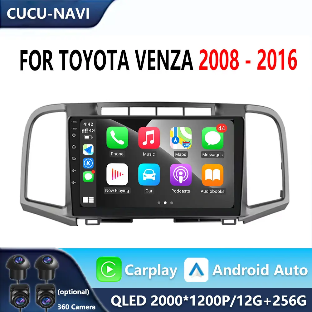 9-дюймовый автомобильный радиоприемник для Toyota Venza 2008 2009 2010 2011 2012-2016 Беспроводной CarPlay Android Auto 4G DSP Автомобильный мультимедийный GPS-регистратор
9-дюймовый автомобильный радиоприемник для Toyota Venza 2008 2009 2010 2011 2012-2016 Беспроводной CarPlay Android Auto 4G DSP Автомобильный мультимедийный GPS-регистратор