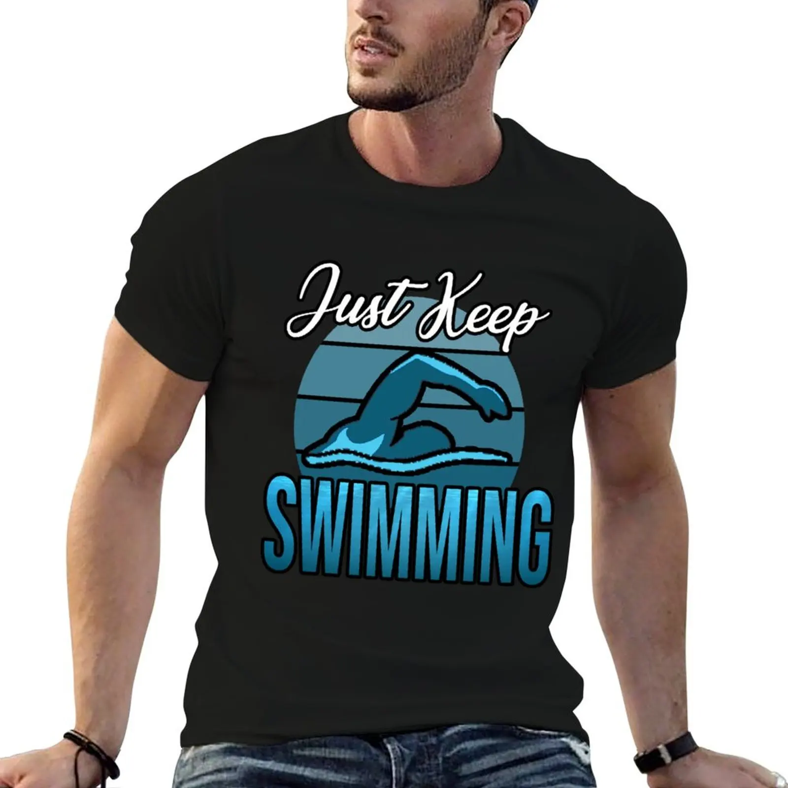 Just Keep Swimming Retro Sunset For Swimming Lover,swimmers Gift,competitive Swimming Compet T-Shirt
Just Keep Swimming Retro Sunset For Swimming Lover,swimmers Gift,competitive Swimming Compet T-Shirt
