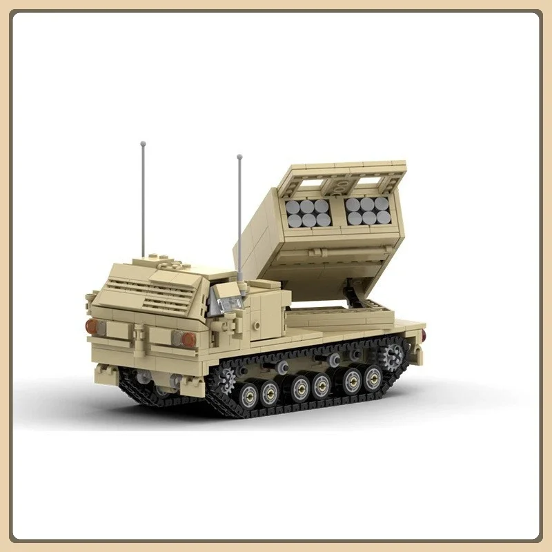 Строительные блоки MOC M270, самоходная ракетная пусковая установка, модель военной серии, обучающий креативный подарочный набор строительных блоков «сделай сам»
Строительные блоки MOC M270, самоходная ракетная пусковая установка, модель военной серии, обучающий креативный подарочный набор строительных блоков «сделай сам»