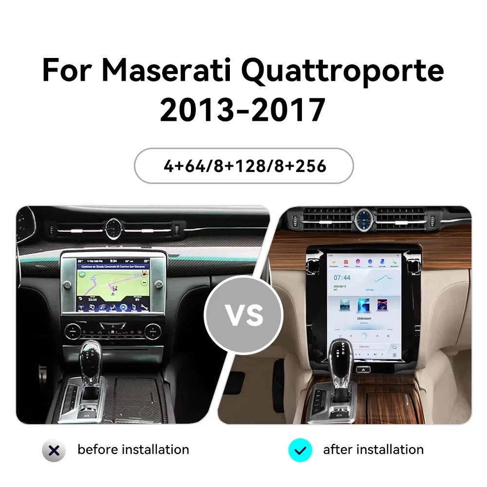 Android 13 Qualcomm Touch Screen Car Radio For Maserati Quattroporte 2013-2017 Carplay GPS Navigation Stereo Head Unit Bluetooth
Android 13 Qualcomm Touch Screen Car Radio For Maserati Quattroporte 2013-2017 Carplay GPS Navigation Stereo Head Unit Bluetooth