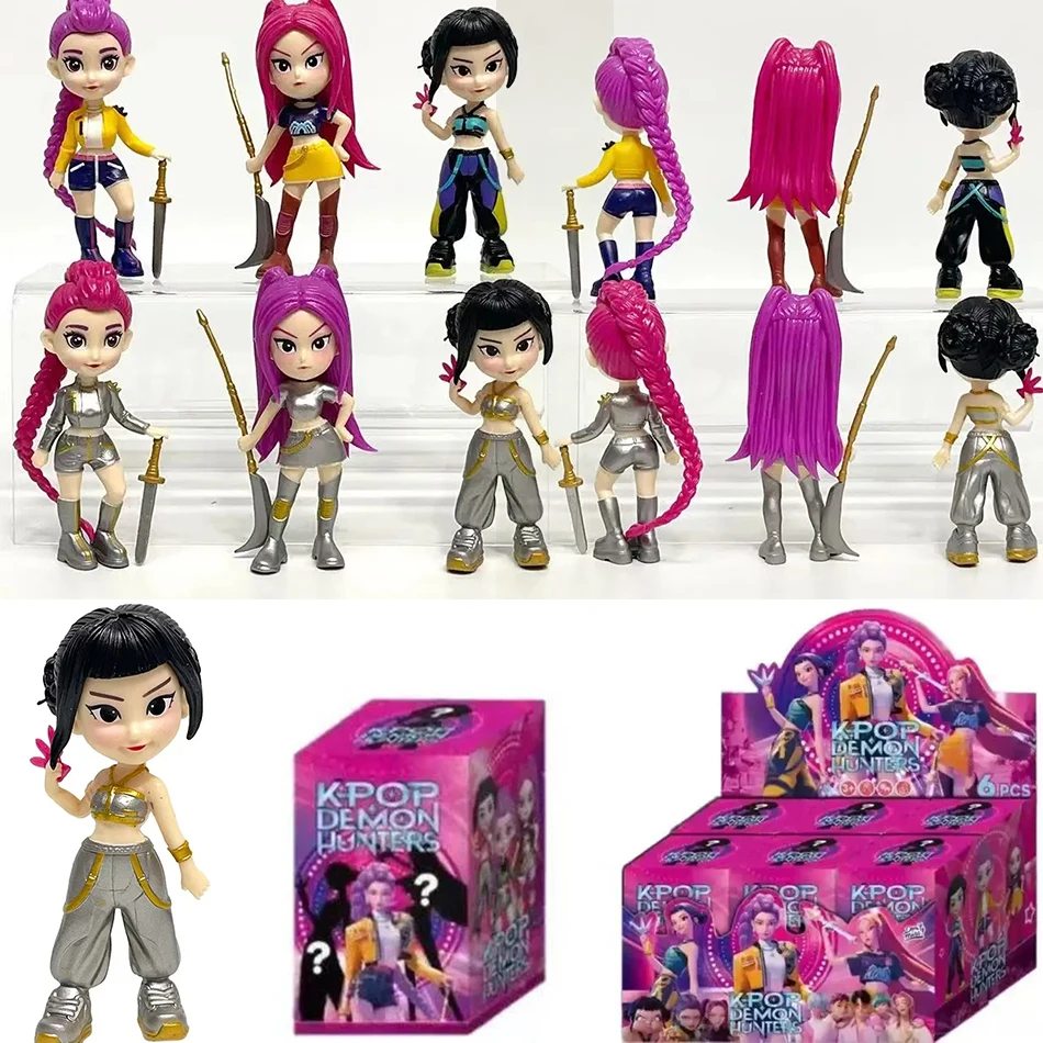 6 pieces/set Anime Kpp Hunt Blind box series Figure Figurine Toy Desk Statues Ornament Halloween/Christmas Kid Gifts
6 pieces/set Anime Kpp Hunt Blind box series Figure Figurine Toy Desk Statues Ornament Halloween/Christmas Kid Gifts