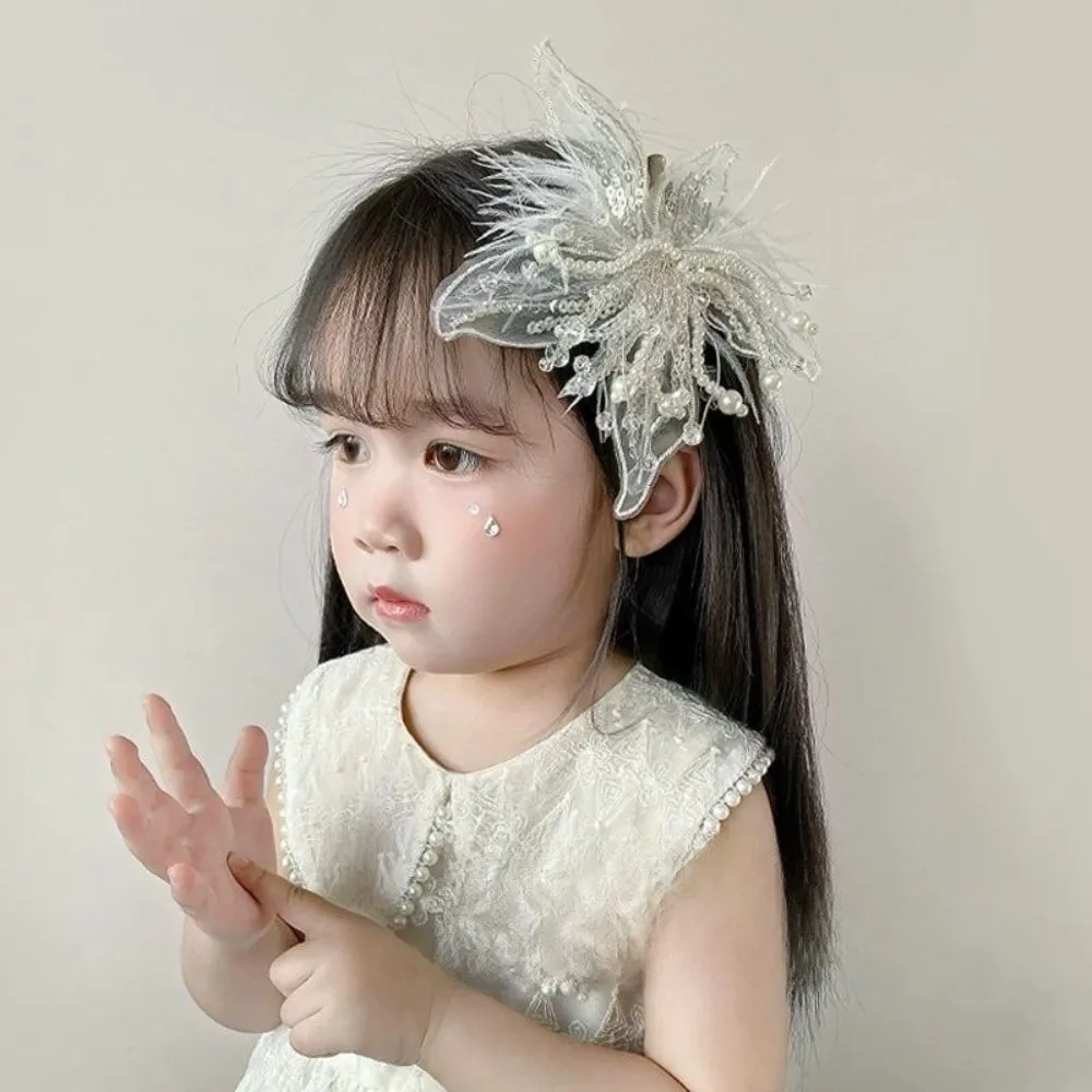 Vintage Sequin Lace Feather Hair Clip Beads Floral Flower Hairpin Mesh Headwear Bridal Wedding Headwear Party Hair Accessories
Vintage Sequin Lace Feather Hair Clip Beads Floral Flower Hairpin Mesh Headwear Bridal Wedding Headwear Party Hair Accessories