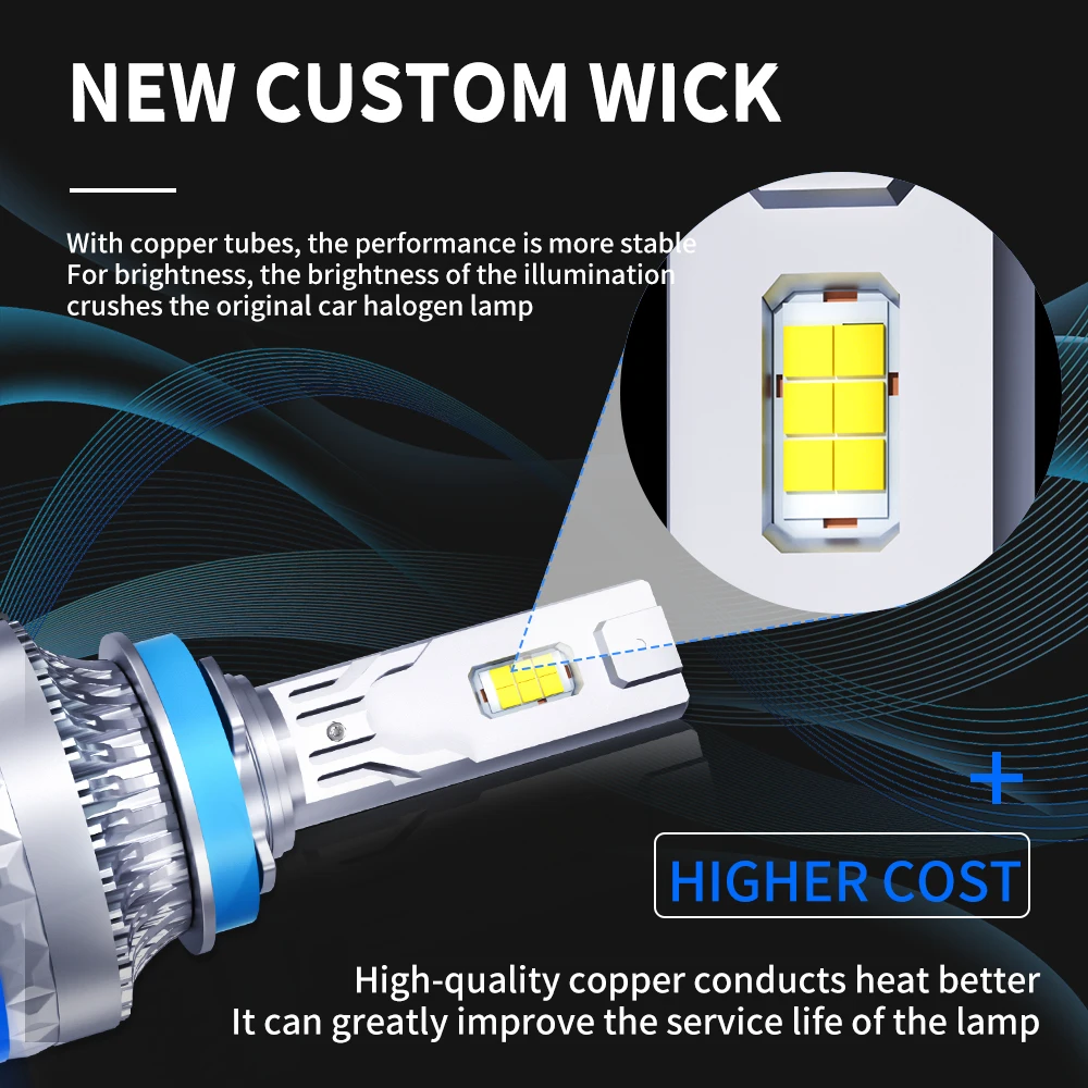 H7 H4 H11 Canbus Led Lamp Tube Led Lights 130000LM 120W For Car 9012 Hir2 HB4 H1 HB3 9005 HB4 9006 12V Led Headlight Bulb 6000K
H7 H4 H11 Canbus Led Lamp Tube Led Lights 130000LM 120W For Car 9012 Hir2 HB4 H1 HB3 9005 HB4 9006 12V Led Headlight Bulb 6000K