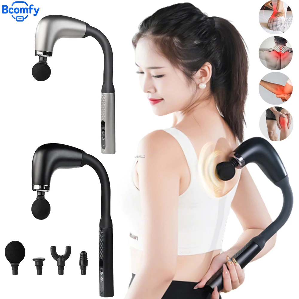 Портативный фасциальный массажный пистолет, умный фасциальный пистолет, массажный аппарат для расслабления мышц спины и массажа тела 
Портативный фасциальный массажный пистолет, умный фасциальный пистолет, массажный аппарат для расслабления мышц спины и массажа тела