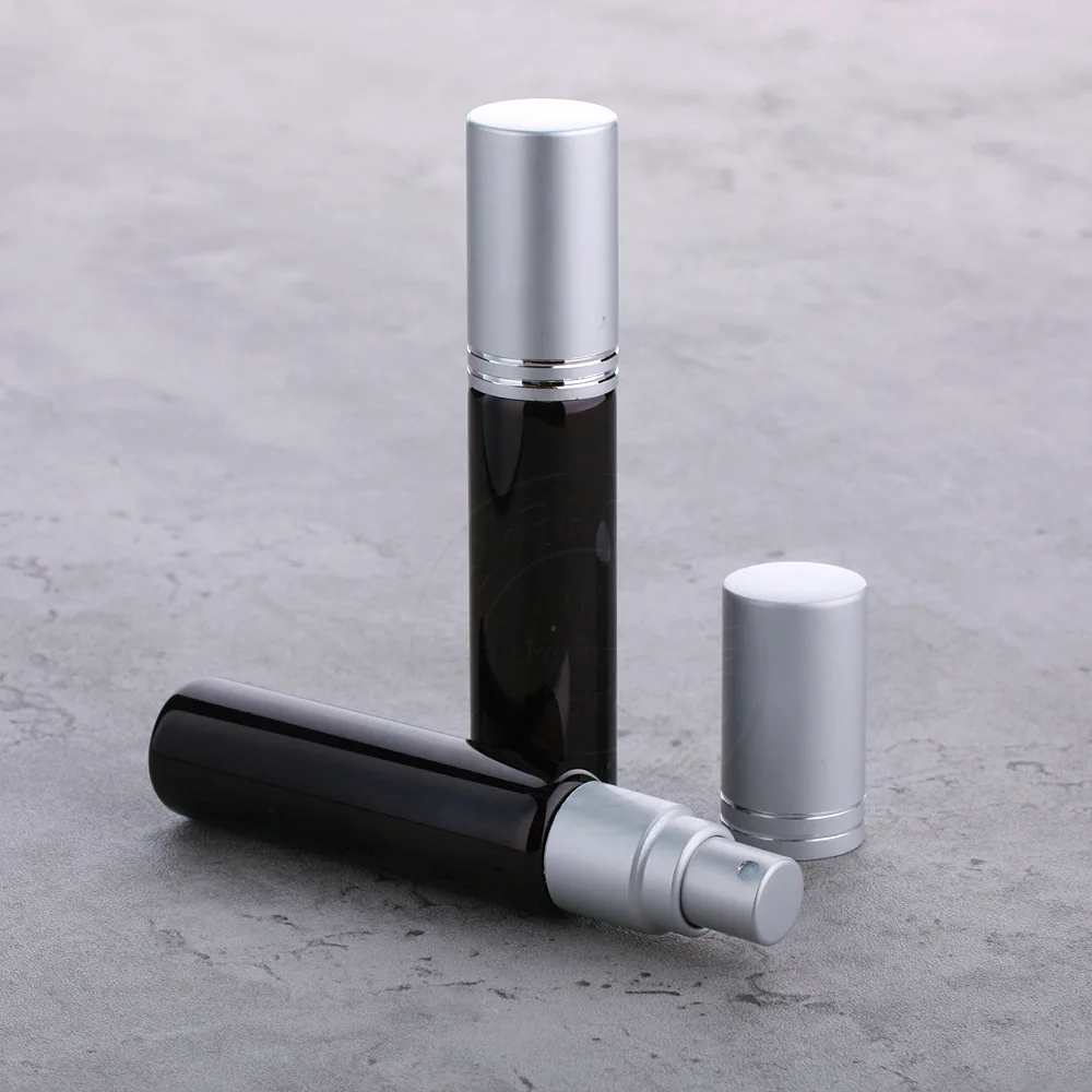 10ml Uv Electroplated Spray Bottle Black Bottle Silver Silver Nozzle Perfume Bottles Travel Dispenser Cosmetic Container
10ml Uv Electroplated Spray Bottle Black Bottle Silver Silver Nozzle Perfume Bottles Travel Dispenser Cosmetic Container