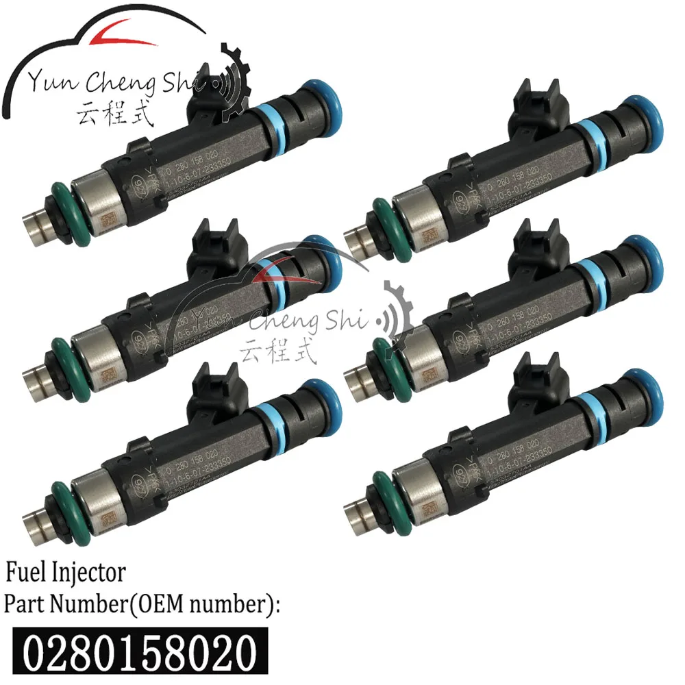 0280158020 53032701AA New 6PCS Fuel Injector Is Suitable For Jeep Freedom Dodge Dakota Mitsubishi Raider 3.7
0280158020 53032701AA New 6PCS Fuel Injector Is Suitable For Jeep Freedom Dodge Dakota Mitsubishi Raider 3.7