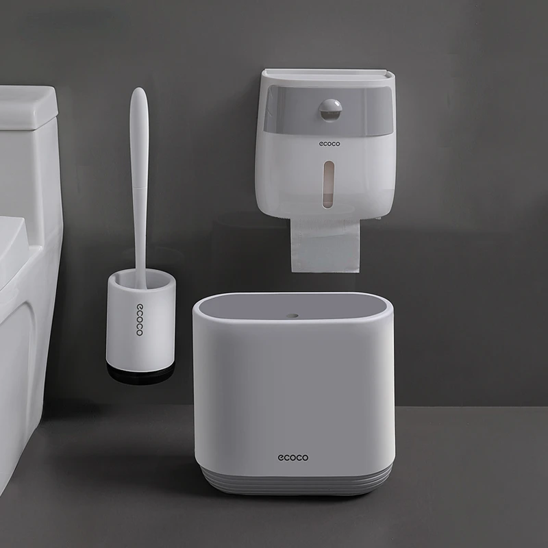 Bathroom TRP Toilet Brush Waterproof Paper Holder Trash Can for Clean and Storage Box Accessories Dustbin Basket
Bathroom TRP Toilet Brush Waterproof Paper Holder Trash Can for Clean and Storage Box Accessories Dustbin Basket