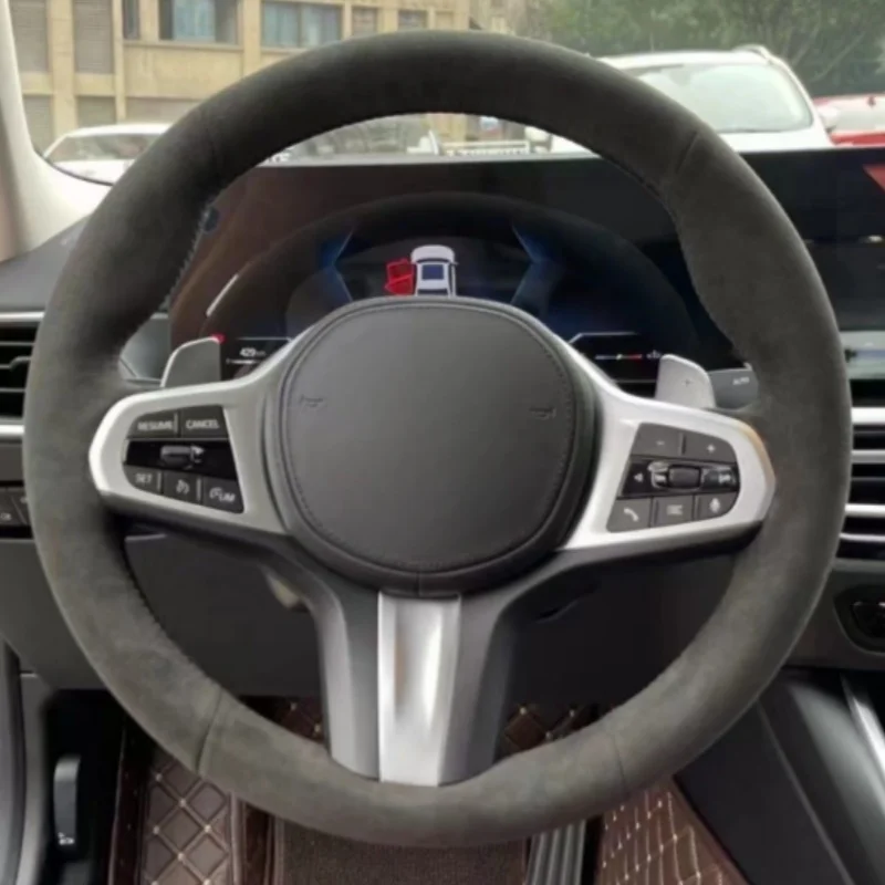 Car Steering Wheel Cover Suede For BMW M Sport G30 G31 G32 G20 G21 G14 G15 G16 X3 Steering-Wheel Cover Wrap Car Accessories
Car Steering Wheel Cover Suede For BMW M Sport G30 G31 G32 G20 G21 G14 G15 G16 X3 Steering-Wheel Cover Wrap Car Accessories