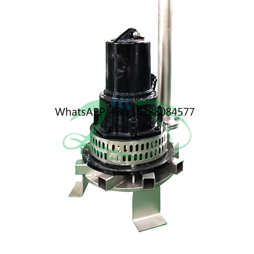 High Efficiency Stainless Steel Self-Priming Submersible Aerator with 1 Year Warranty for Sewage Treatment Plant
High Efficiency Stainless Steel Self-Priming Submersible Aerator with 1 Year Warranty for Sewage Treatment Plant