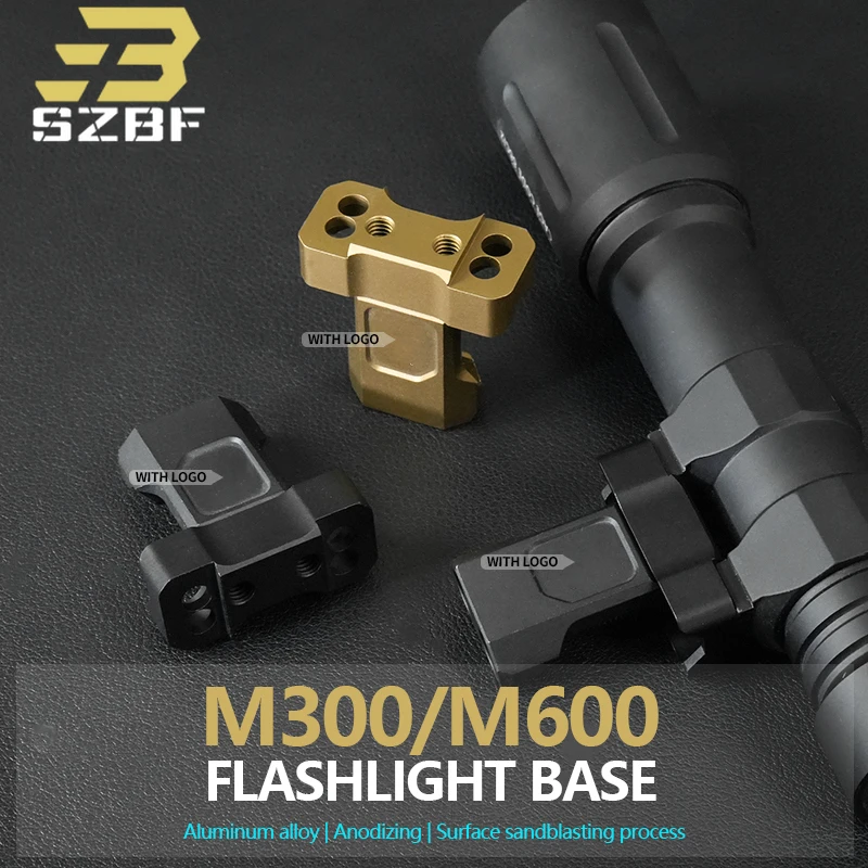 Tactical M300 M600 Flashlight Metal Offset Mounting Base Quick Release Side Mounting Bracket Hunting Airsoft Accessory
Tactical M300 M600 Flashlight Metal Offset Mounting Base Quick Release Side Mounting Bracket Hunting Airsoft Accessory
