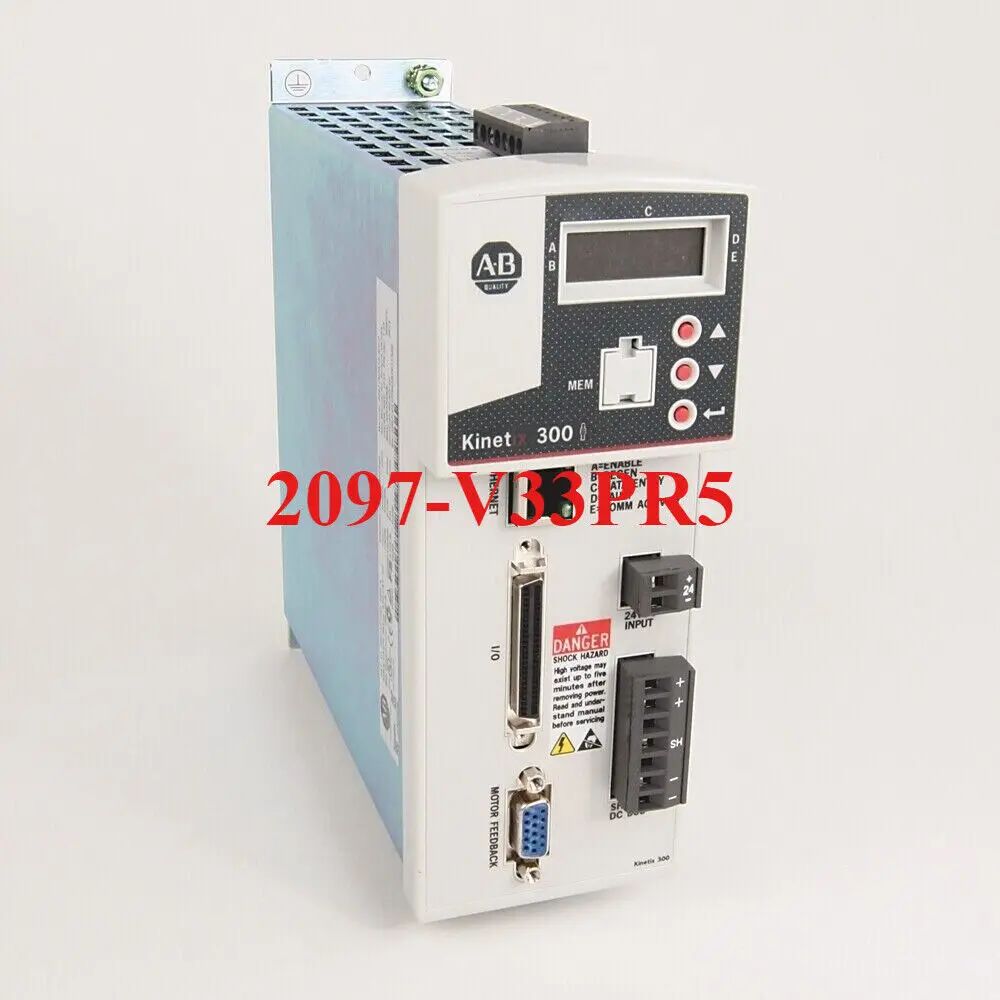 AB 2097-V33PR5 Kinetix 300 EtherNet/IP Indexing Servo Drive 2kW Fast Shipping
AB 2097-V33PR5 Kinetix 300 EtherNet/IP Indexing Servo Drive 2kW Fast Shipping