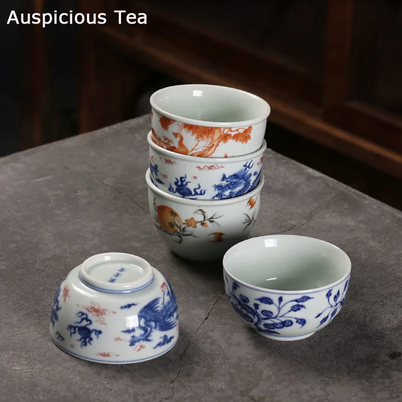 Boutique High Capacity Blue And White Ceramics Tea Cup Handmade Master Single Cup Home Tea Ceremony Drinkware Accessories Gifts
Boutique High Capacity Blue And White Ceramics Tea Cup Handmade Master Single Cup Home Tea Ceremony Drinkware Accessories Gifts