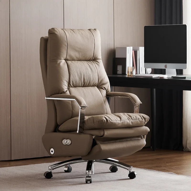 B6 Electric boss, reclining massage, leather study, computer, comfortable and sedentary business office chair
B6 Electric boss, reclining massage, leather study, computer, comfortable and sedentary business office chair