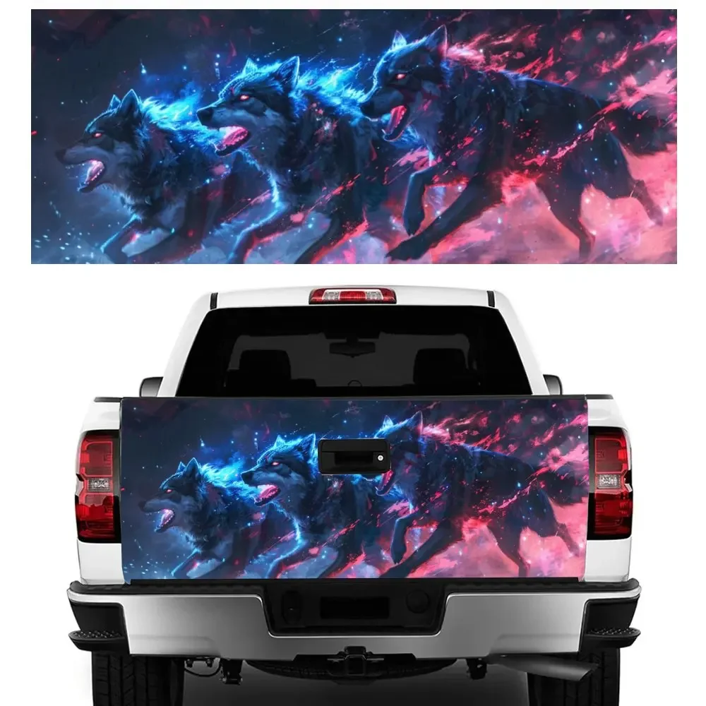 Running Starry Red Lightning Wolf Car Tail Trunk Protect Vinly Decal Auto Accessories Hood Decor Sticker for Off-road Pickup
Running Starry Red Lightning Wolf Car Tail Trunk Protect Vinly Decal Auto Accessories Hood Decor Sticker for Off-road Pickup