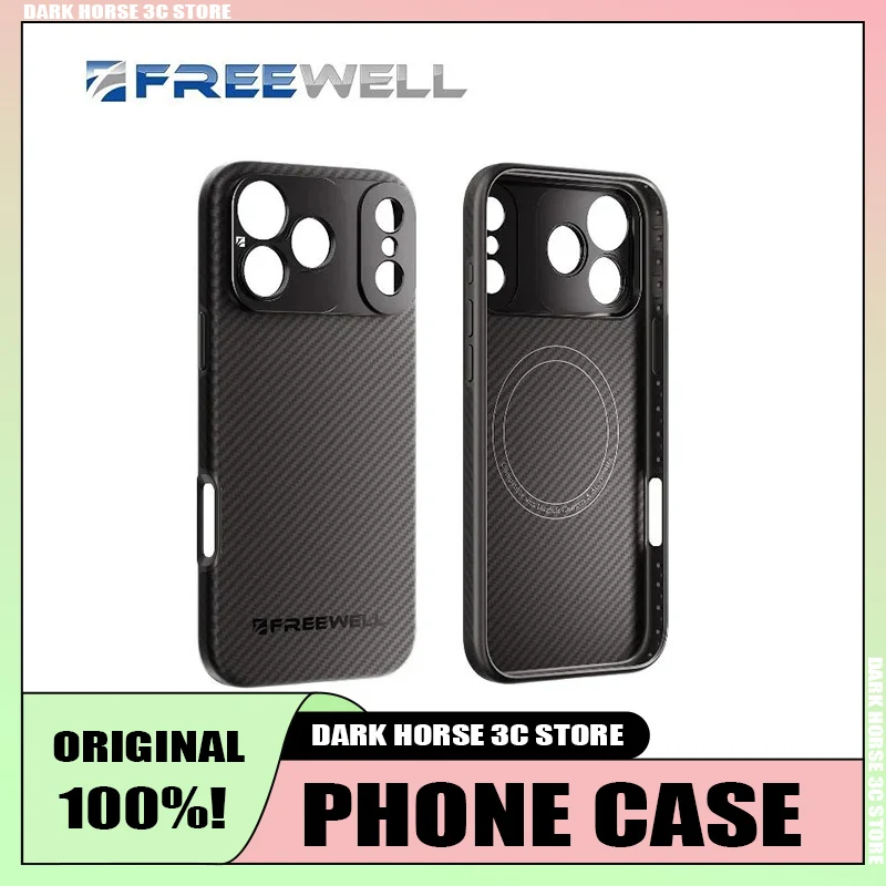 Freewell 17mm Mount Phone Case for IPhone 17Pro/Promax Phone Protective Case Compatible Photographic Lens Filter Accessories Set
Freewell 17mm Mount Phone Case for IPhone 17Pro/Promax Phone Protective Case Compatible Photographic Lens Filter Accessories Set