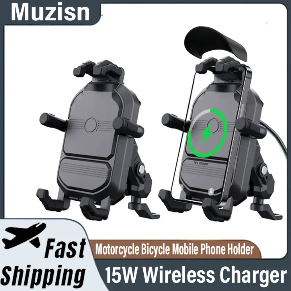 Светоблокирующий противоударный мотоцикл 15 Вт, беспроводное зарядное устройство, держатель для телефона, зеркало на руль для смартфона, велосипедная подставка для мотоцикла
Светоблокирующий противоударный мотоцикл 15 Вт, беспроводное зарядное устройство, держатель для телефона, зеркало на руль для смартфона, велосипедная подставка для мотоцикла