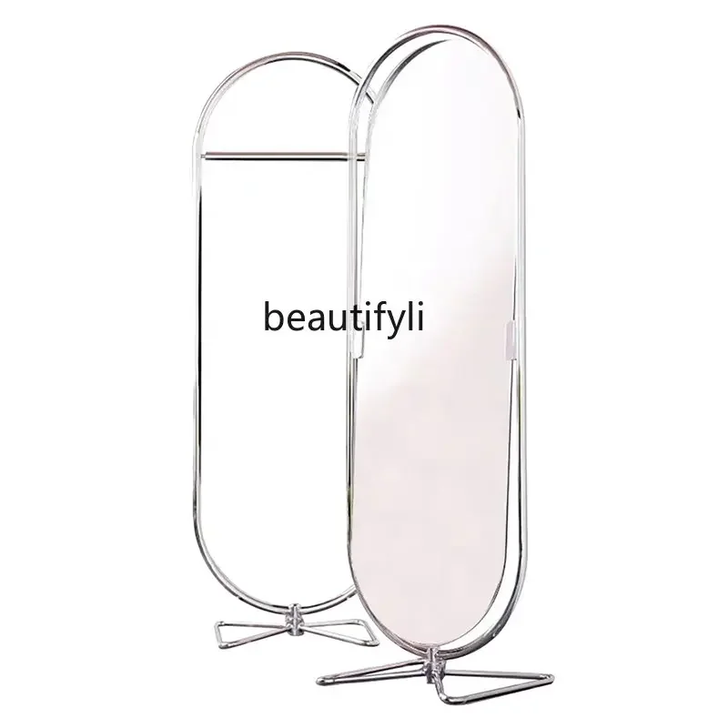 Mid-Ancient Magazine Rack Metal Shelf Vintage Hanger Nordic Rotating Floor Mirror
Mid-Ancient Magazine Rack Metal Shelf Vintage Hanger Nordic Rotating Floor Mirror