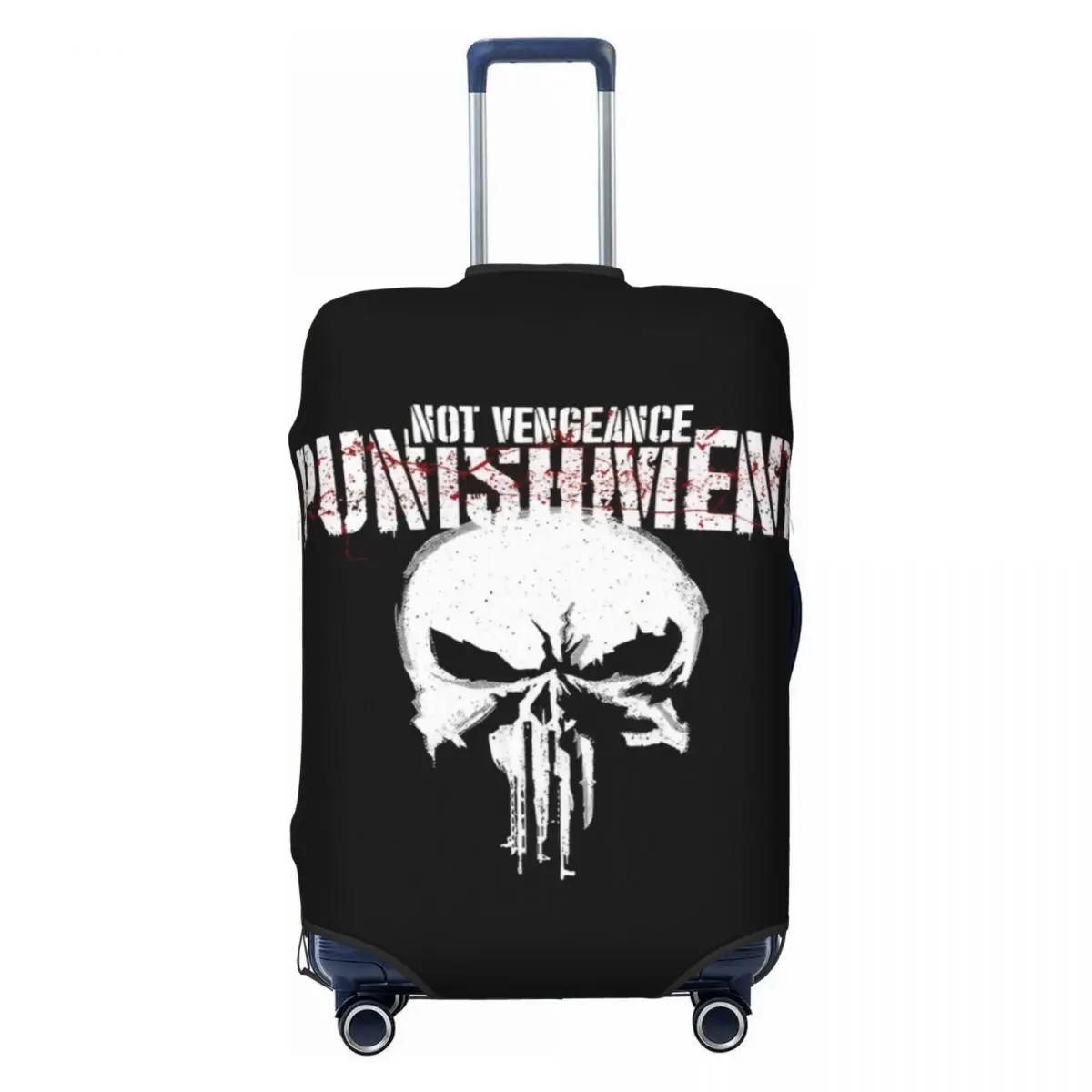 Custom Punisher Skull Symbol Luggage Cover Protector Cute Trendy Superhero Travel Suitcase Covers for 18-32 Inch
Custom Punisher Skull Symbol Luggage Cover Protector Cute Trendy Superhero Travel Suitcase Covers for 18-32 Inch