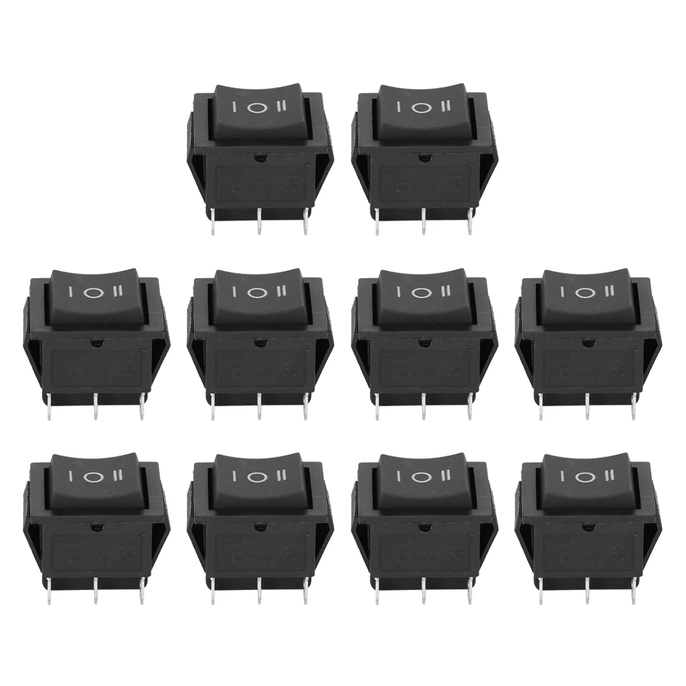 10Pcs Rocker Switches 6 Pin Plastic Button Used for Household Appliances Switch KCD4
10Pcs Rocker Switches 6 Pin Plastic Button Used for Household Appliances Switch KCD4