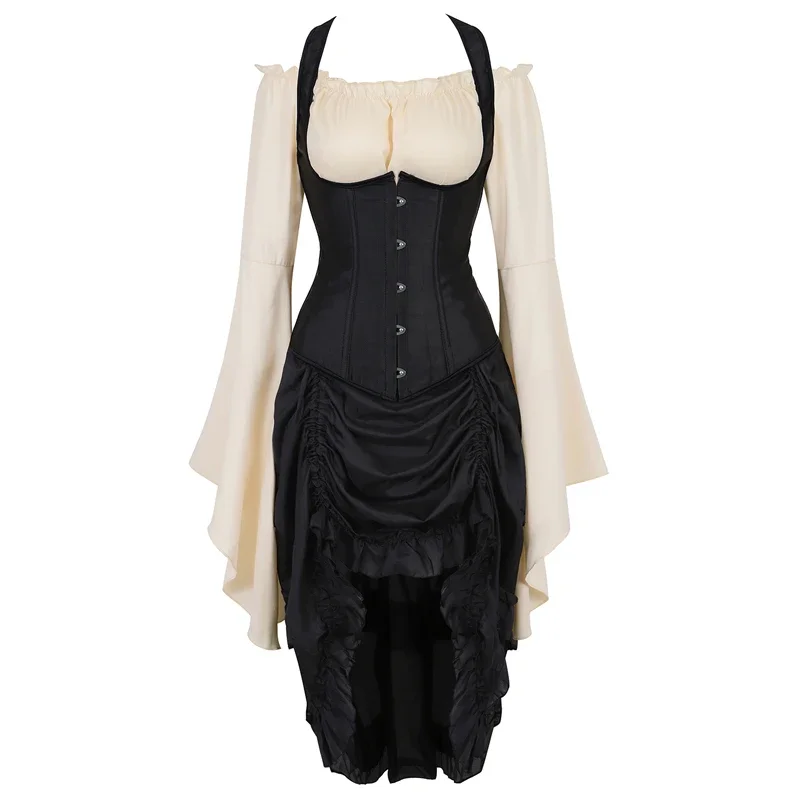 underbust corset dress top skirt 3-piece costume cosplay gothic sexy straps corsets bustier vest pirate burlesque plus size new
underbust corset dress top skirt 3-piece costume cosplay gothic sexy straps corsets bustier vest pirate burlesque plus size new