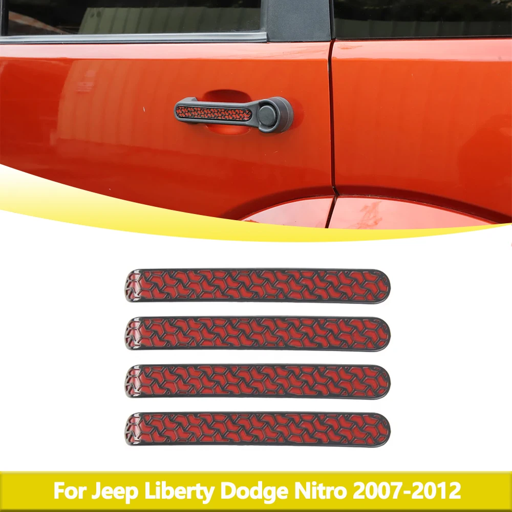 Car Door Grab Handle Decoration Cover Trim for Jeep Liberty Dodge Nitro 2007-2012 Exterior Mouldings Car Sticker Accessories
Car Door Grab Handle Decoration Cover Trim for Jeep Liberty Dodge Nitro 2007-2012 Exterior Mouldings Car Sticker Accessories