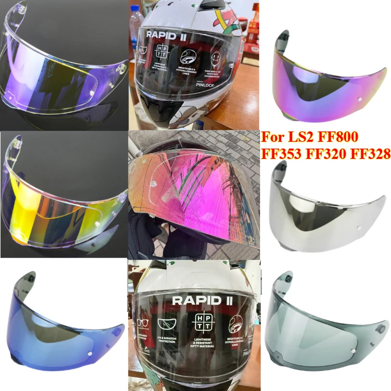 1PCS For LS2 FF800 FF353 FF320 FF328 Helmet Lens LS2 STORM Helmet Replacement Visors, Available in Multiple Colors
1PCS For LS2 FF800 FF353 FF320 FF328 Helmet Lens LS2 STORM Helmet Replacement Visors, Available in Multiple Colors