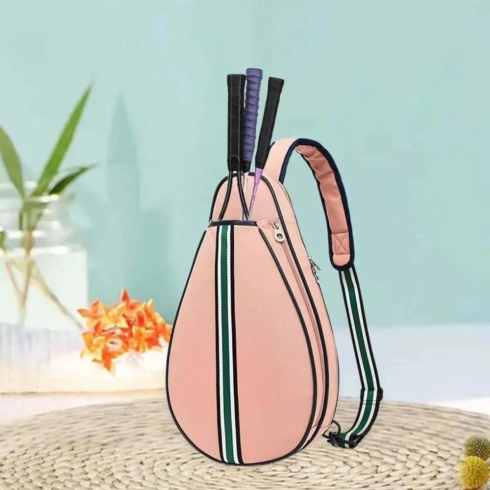 Zipper Closure Tennis Racket Bag Oxford Cloth Waterproof Tennis Crossbody Bag Multipurpose Large Capacity Pickleball Paddle Bag
Zipper Closure Tennis Racket Bag Oxford Cloth Waterproof Tennis Crossbody Bag Multipurpose Large Capacity Pickleball Paddle Bag