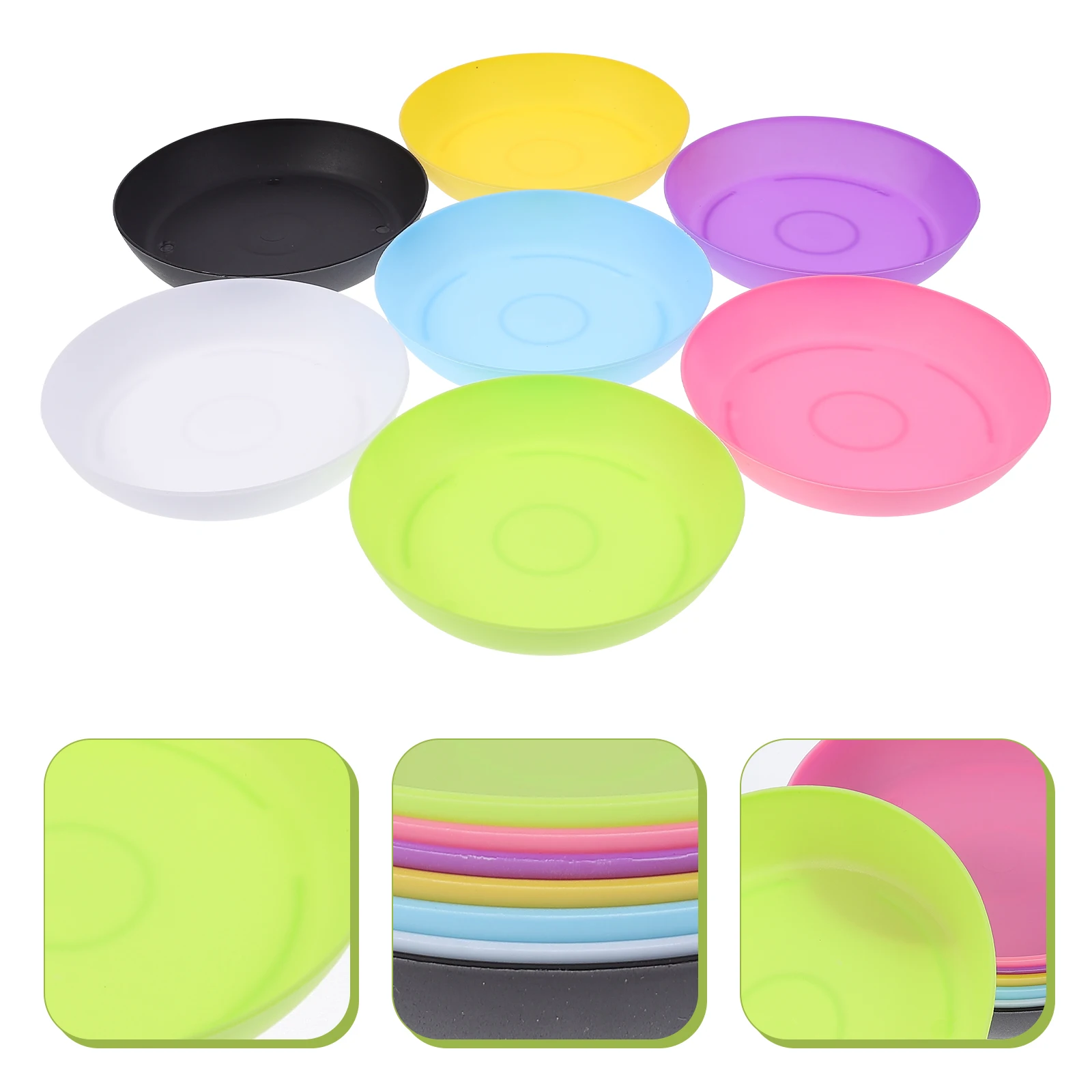50pcs Plastic Flower Pot Saucer Durable Anti Aging Bottom Support For Garden Balcony Plant Plate Holder Round Tray
50pcs Plastic Flower Pot Saucer Durable Anti Aging Bottom Support For Garden Balcony Plant Plate Holder Round Tray