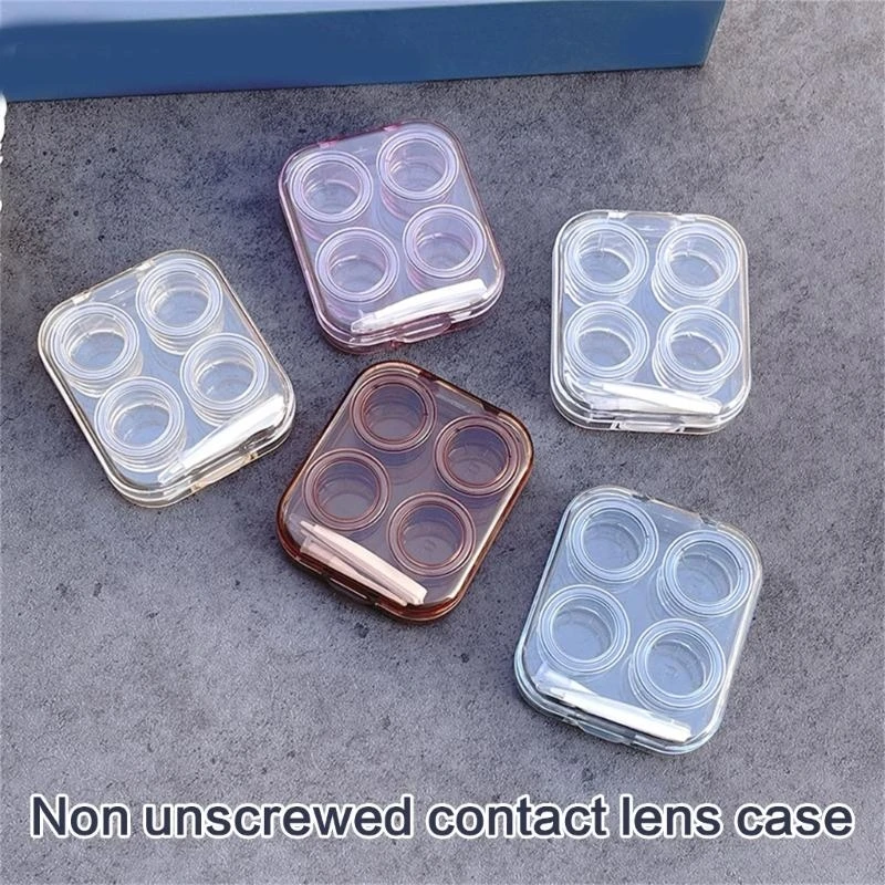 652F Convenient Multiuse Contact Lenses Storage Box with Tweezers And Suction Wearing Perfect For Home Office Travel
652F Convenient Multiuse Contact Lenses Storage Box with Tweezers And Suction Wearing Perfect For Home Office Travel