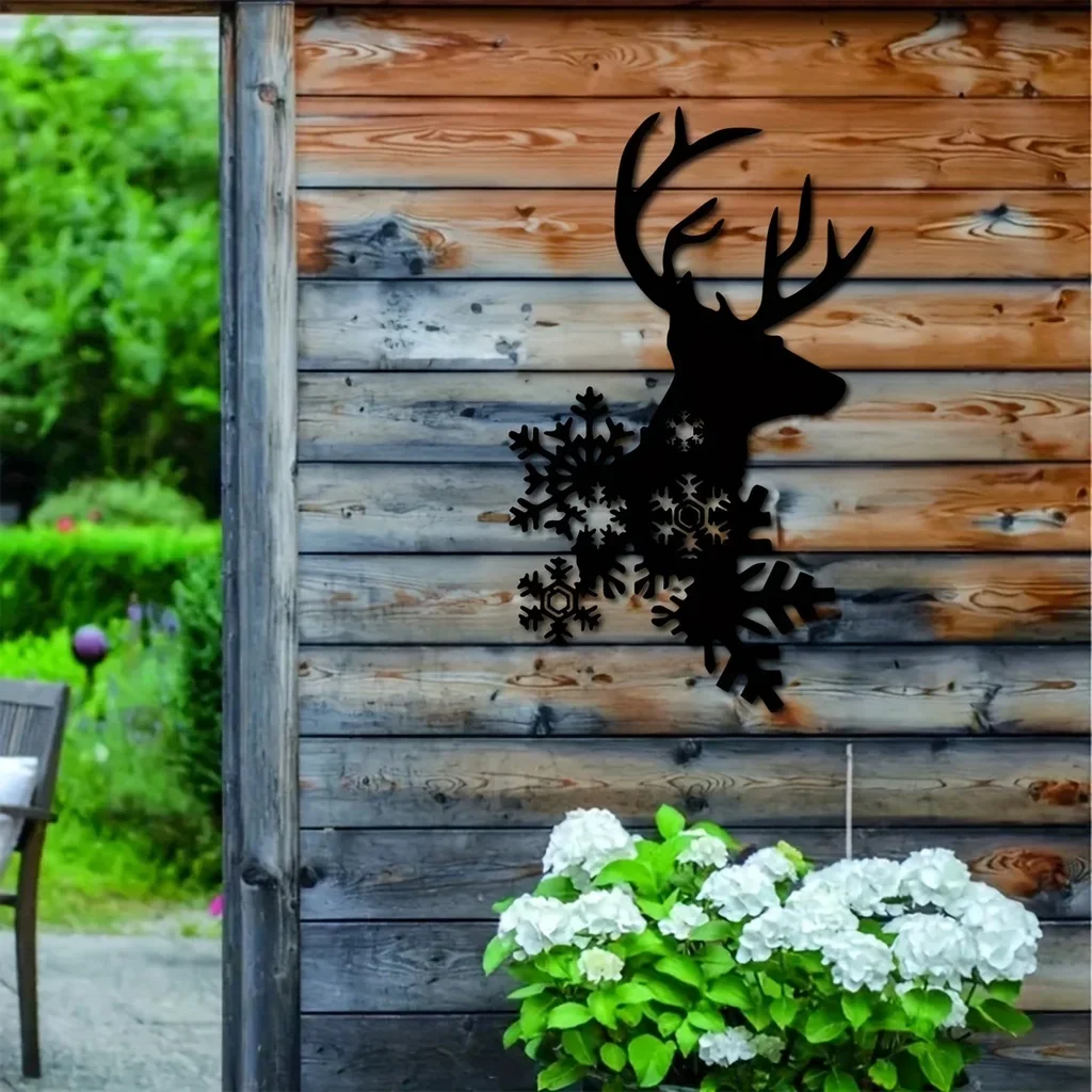 Metal Deer Christmas Decorative Art Wall Decor Christmas Deer Metal Deer Signs Wall Decor Metal Wall Hanging Decoration
Metal Deer Christmas Decorative Art Wall Decor Christmas Deer Metal Deer Signs Wall Decor Metal Wall Hanging Decoration