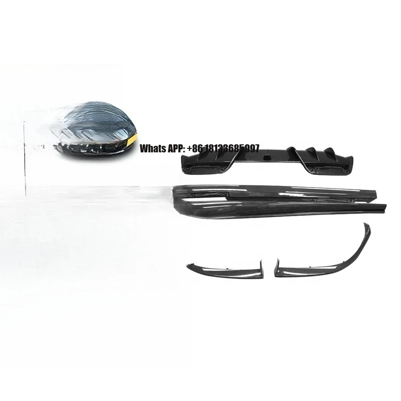 New Arrival Dry Carbon Fiber OEM Style Car Body Kit for Ferrari 296 296GTB Front Wrap Angle Side Skirt Rear Lip BodyKit
New Arrival Dry Carbon Fiber OEM Style Car Body Kit for Ferrari 296 296GTB Front Wrap Angle Side Skirt Rear Lip BodyKit