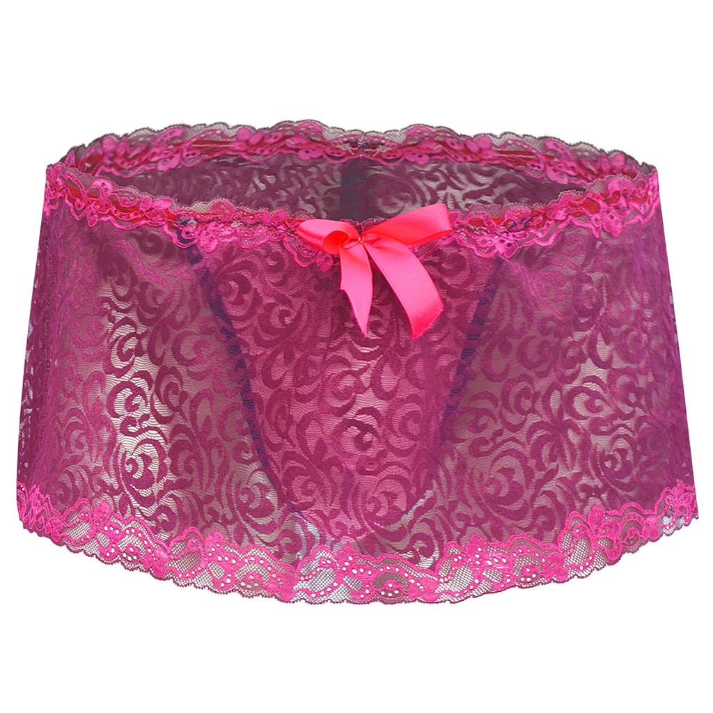 Men's Erotic Panties Sissy Low Waist T Back Thong Homme Sexy Underwear Bowknot Lace Transparent Skirts Edge Crossdressing Boxers
Men's Erotic Panties Sissy Low Waist T Back Thong Homme Sexy Underwear Bowknot Lace Transparent Skirts Edge Crossdressing Boxers