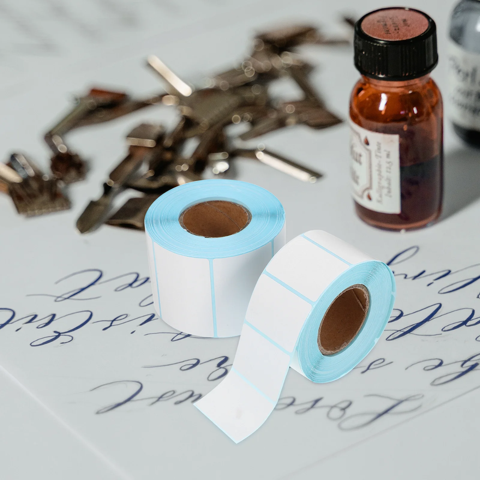 2 Rolls Reusable Thermal Labels Easy to Use for Address Mailing Postage Price Tag Stickers Supermarket Labels Price Tag Sticker
2 Rolls Reusable Thermal Labels Easy to Use for Address Mailing Postage Price Tag Stickers Supermarket Labels Price Tag Sticker