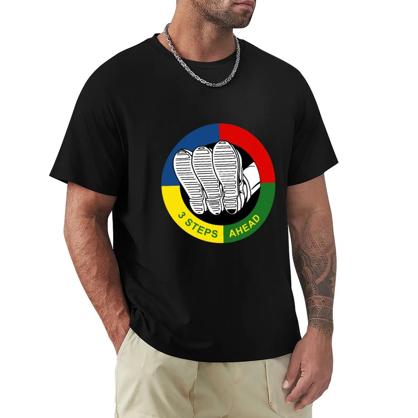 3 steps ahead T-Shirt Graphic Print Short Sleeve T-Shirt
3 steps ahead T-Shirt Graphic Print Short Sleeve T-Shirt