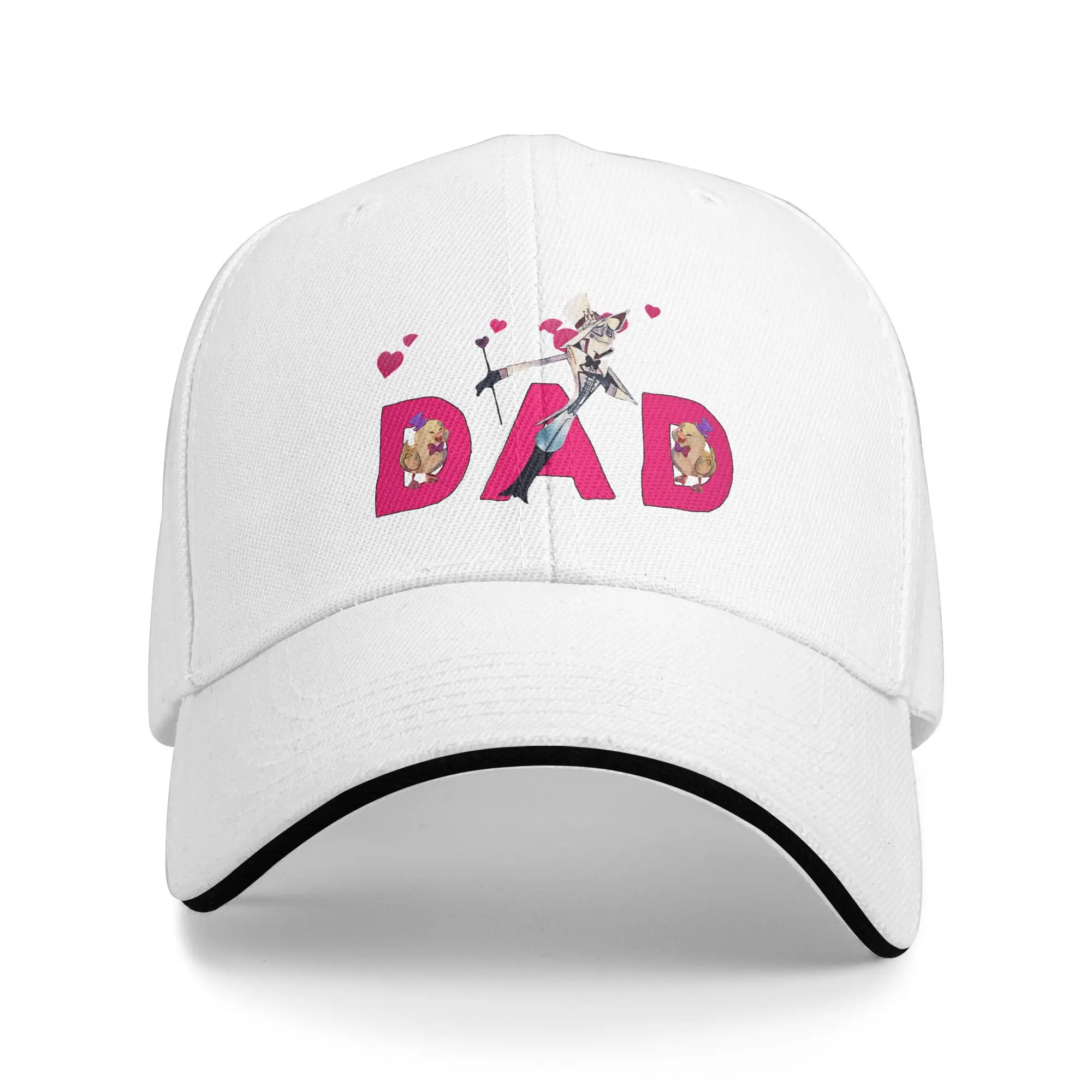 Hazbins Hoteling Baseball Cap Lucifer Dad And His Rubber Ducks Casual Women Men Hats Hot Sale Custom Logo Outdoor Sport Caps
Hazbins Hoteling Baseball Cap Lucifer Dad And His Rubber Ducks Casual Women Men Hats Hot Sale Custom Logo Outdoor Sport Caps