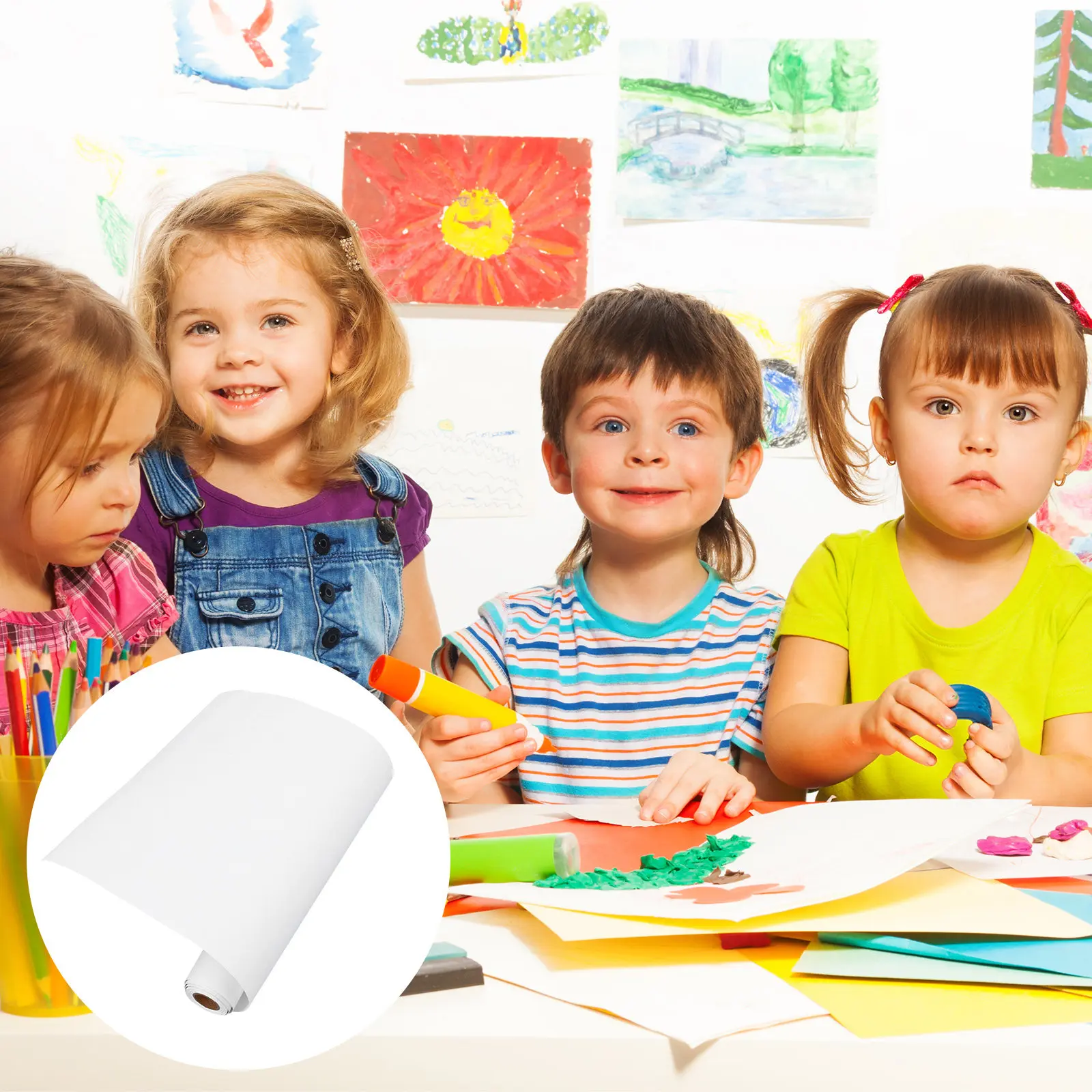 1 Roll Graffiti Drawing Paper Roll Smooth Art Paper for Crayons Markers Pencils Large Size Creative Coloring Painting
1 Roll Graffiti Drawing Paper Roll Smooth Art Paper for Crayons Markers Pencils Large Size Creative Coloring Painting