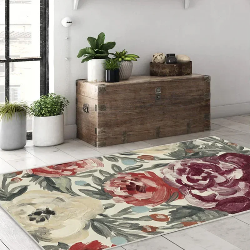 Watercolor Art Painting Living Room Large Area Carpet Floral Bedroom Carpet Rose Luxury Plush Rug Non-slip Machine Washable Rugs
Watercolor Art Painting Living Room Large Area Carpet Floral Bedroom Carpet Rose Luxury Plush Rug Non-slip Machine Washable Rugs