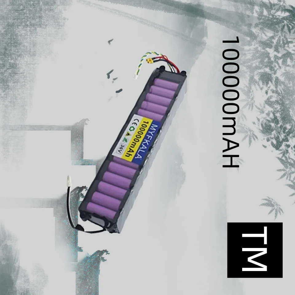 Brand New 36V 100Ah Battery for Xiaomi M365/Pro/1S Special Battery Pack 36V Battery Riding 30km BMS+Charger Scooter Accessories
Brand New 36V 100Ah Battery for Xiaomi M365/Pro/1S Special Battery Pack 36V Battery Riding 30km BMS+Charger Scooter Accessories